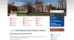 Desktop Screenshot of mesto-studenka.cz
